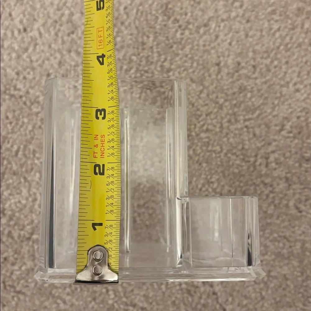 Clear Acrylic Organizer